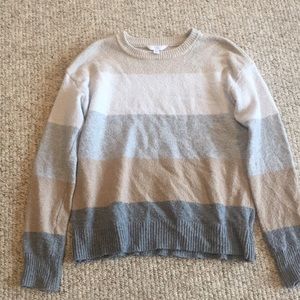 Soft striped sweater
